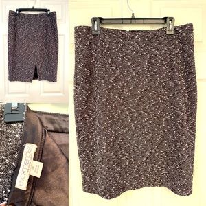 Boucle Pencil Skirt